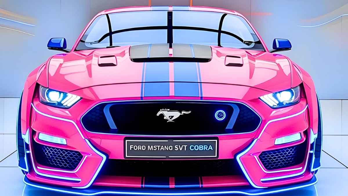 Ford Mustang SVT Cobra historia diseño clásico motor potente y legado del muscle car americano
